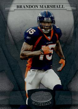2008 Leaf Certified Materials #39 Brandon Marshall Front