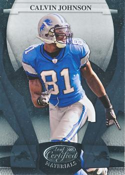 2008 Leaf Certified Materials #43 Calvin Johnson Front