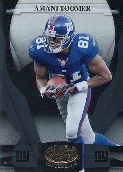 2008 Leaf Certified Materials #93 Amani Toomer Front