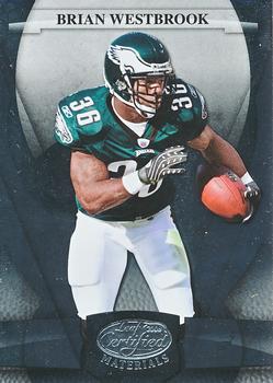 2008 Leaf Certified Materials #108 Brian Westbrook Front