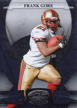 2008 Leaf Certified Materials #122 Frank Gore Front