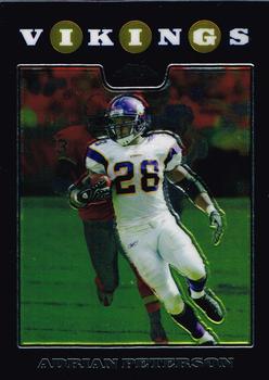 2008 Topps Chrome #TC39 Adrian Peterson Front