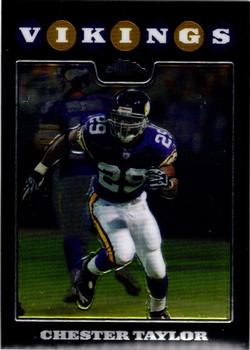 2008 Topps Chrome #TC58 Chester Taylor Front