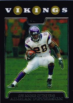 2008 Topps Chrome #TC164 Adrian Peterson Front