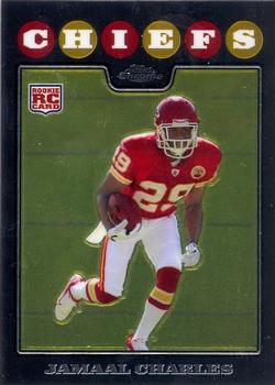 2008 Topps Chrome #TC185 Jamaal Charles Front