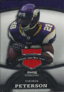 2008 Bowman Sterling #62 Adrian Peterson Front