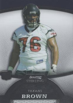 2008 Bowman Sterling #39 Duane Brown Front