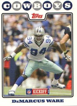2008 Topps Kickoff #38 DeMarcus Ware Front