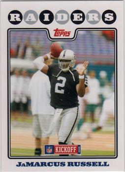 2008 Topps Kickoff #42 JaMarcus Russell Front