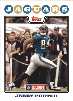 2008 Topps Kickoff #105 Jerry Porter Front