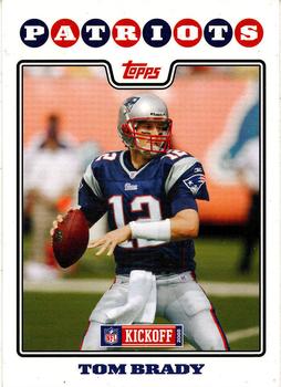 2008 Topps Kickoff #111 Tom Brady Front