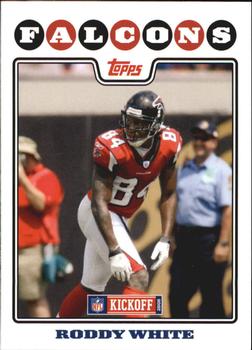2008 Topps Kickoff #137 Roddy White Front
