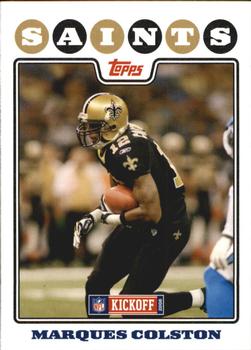 2008 Topps Kickoff #138 Marques Colston Front