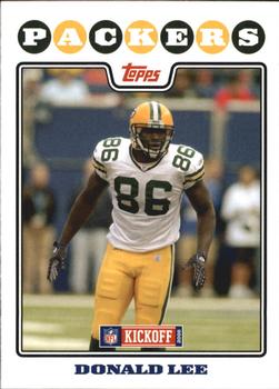 2008 Topps Kickoff #143 Donald Lee Front