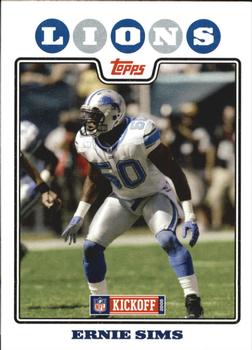 2008 Topps Kickoff #147 Ernie Sims Front