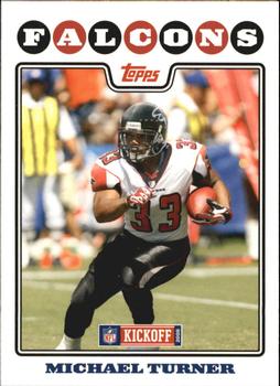 2008 Topps Kickoff #155 Michael Turner Front