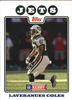 2008 Topps Kickoff #157 Laveranues Coles Front