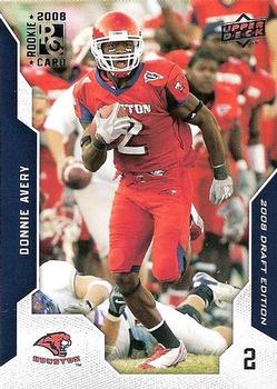 2008 Upper Deck Draft Edition #28 Donnie Avery Front