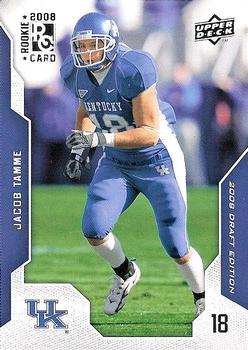 2008 Upper Deck Draft Edition #44 Jacob Tamme Front
