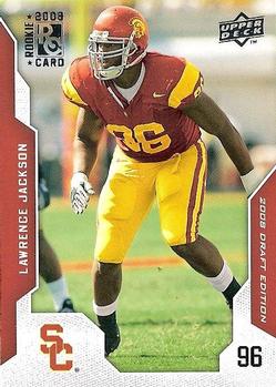 2008 Upper Deck Draft Edition #63 Lawrence Jackson Front