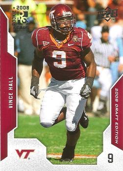 2008 Upper Deck Draft Edition #99 Vince Hall Front