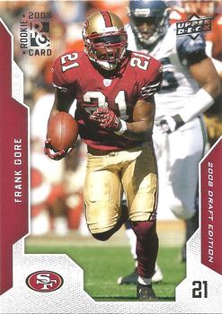 2008 Upper Deck Draft Edition #186 Frank Gore Front