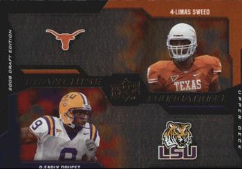2008 Upper Deck Draft Edition #229 Early Doucet / Limas Sweed Front