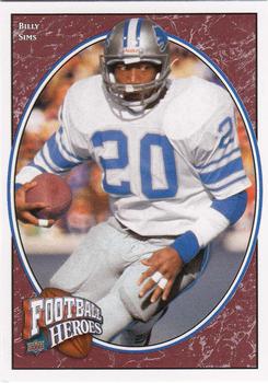 2008 Upper Deck Heroes #206 Billy Sims Front