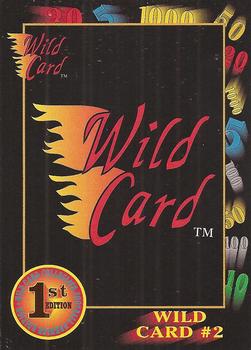 1991 Wild Card Draft #15 Wild Card #2 Front