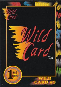 1991 Wild Card Draft #22 Wild Card #3 Front