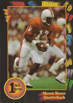 1991 Wild Card Draft #24 Shawn Moore Front