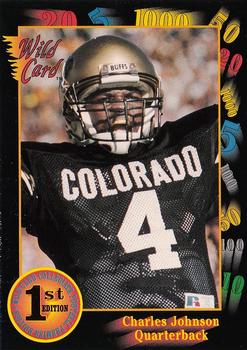 1991 Wild Card Draft #118 Charles Johnson Front