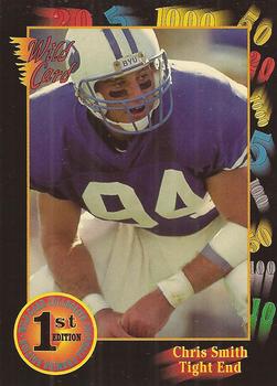 1991 Wild Card Draft #124 Chris Smith Front