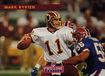 1992 Pro Line Profiles #433 Mark Rypien Front