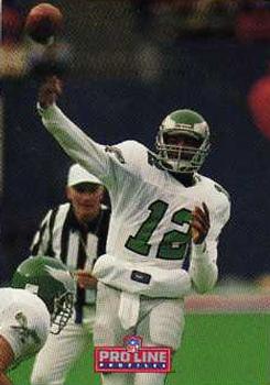 1992 Pro Line Profiles #475 Randall Cunningham Front