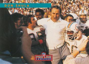 1992 Pro Line Profiles #118 Don Shula Front