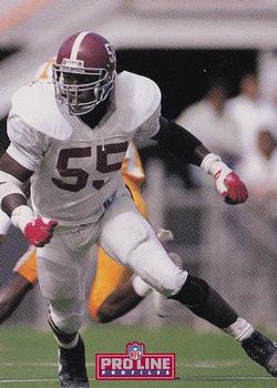 1992 Pro Line Profiles #362 Derrick Thomas Front