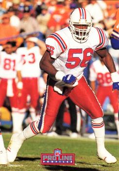 1992 Pro Line Profiles #420 Andre Tippett Front