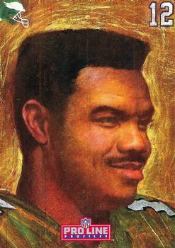 1992 Pro Line Profiles #473 Randall Cunningham Front