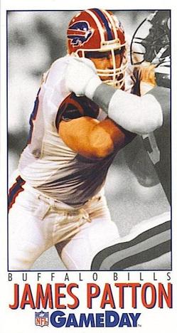 1992 GameDay #33 James Patton Front
