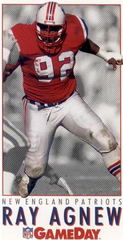 1992 GameDay #479 Ray Agnew Front