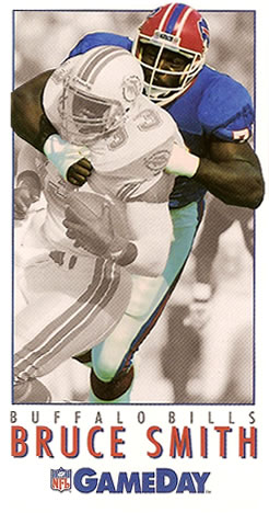 1992 GameDay #53 Bruce Smith Front