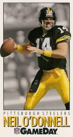 1992 GameDay #113 Neil O'Donnell Front