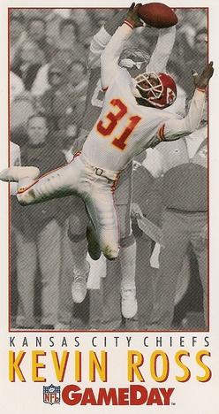 1992 GameDay #124 Kevin Ross Front