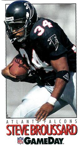 1992 GameDay #138 Steve Broussard Front
