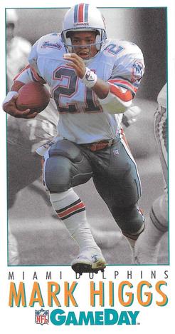 1992 GameDay #247 Mark Higgs Front