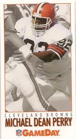 1992 GameDay #302 Michael Dean Perry Front