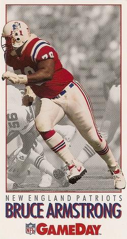 1992 GameDay #329 Bruce Armstrong Front