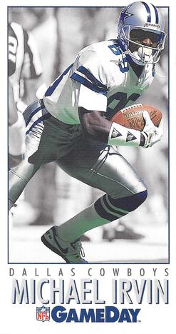 1992 GameDay #373 Michael Irvin Front