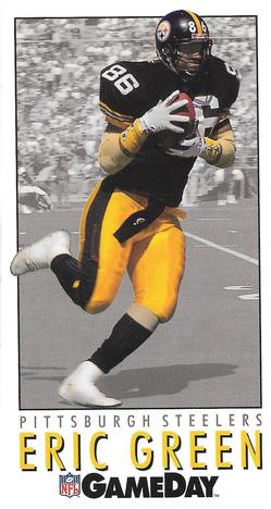 1992 GameDay #445 Eric Green Front